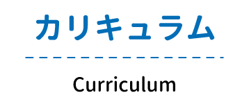 カリキュラム Curriculum