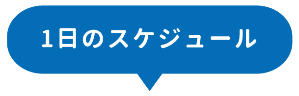 1日のスケジュール