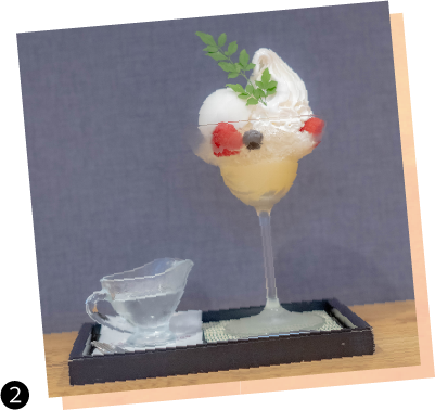 フルーツパフェ