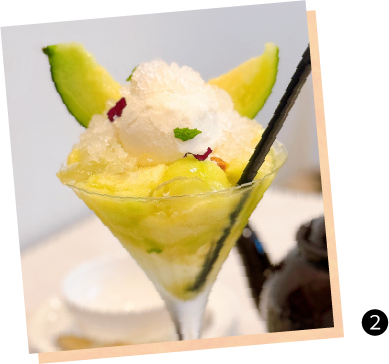 フルーツパフェ