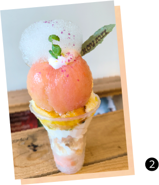 フルーツパフェ