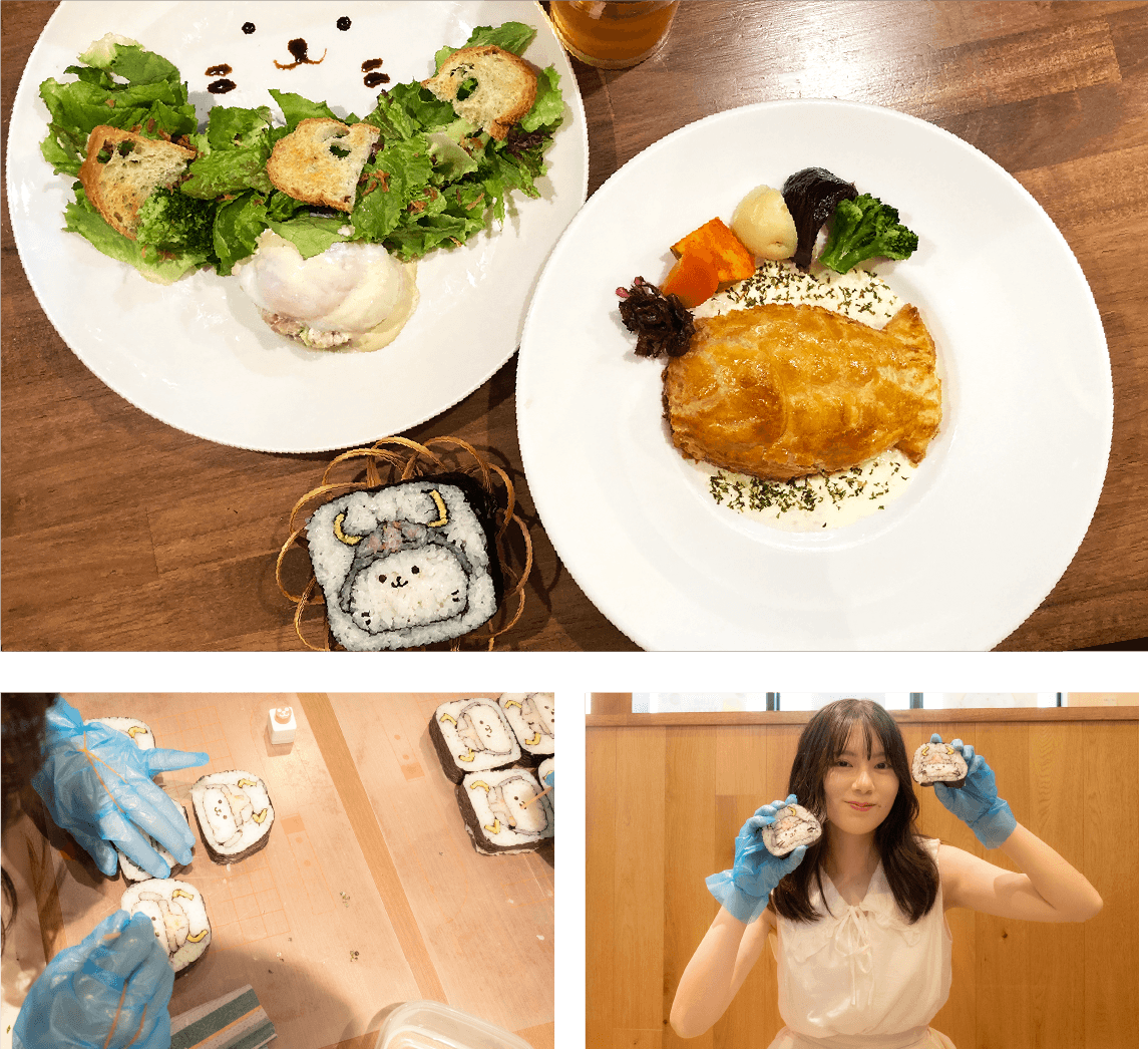 かわいい巻き寿司食堂 teraitei